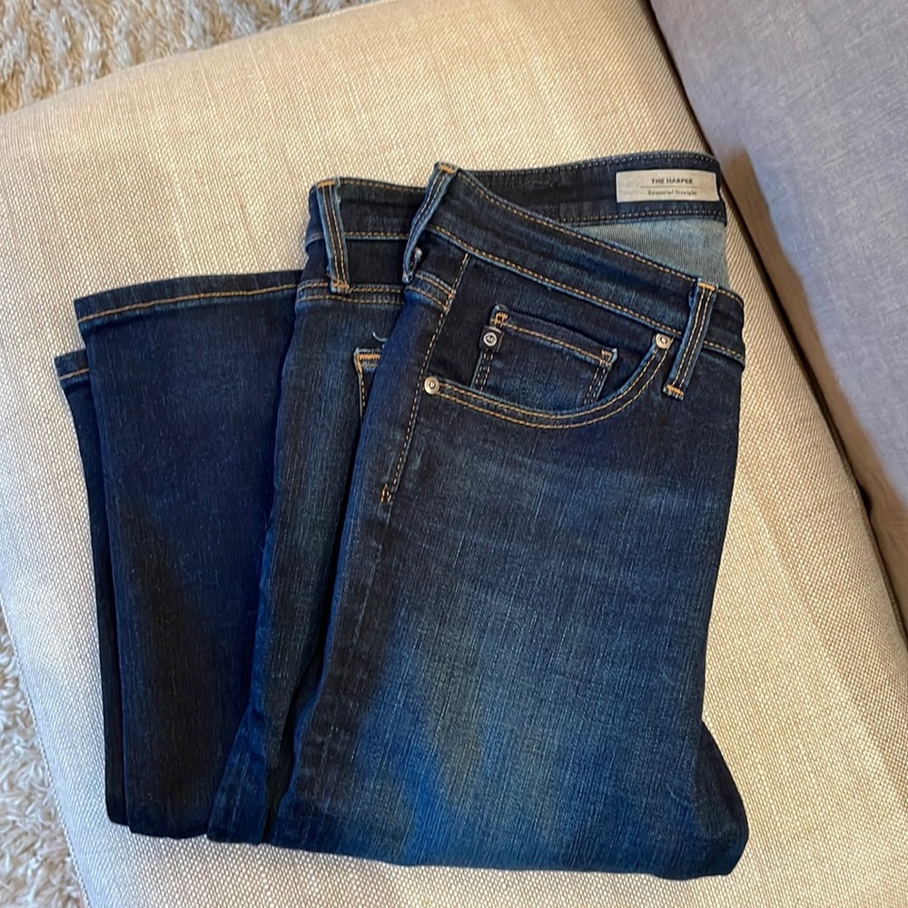 AG jeans The Harper size 28R dark wash